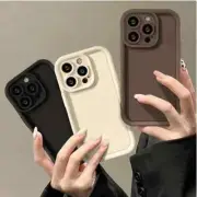 For iPhone 16e 16 15 14 13 12 Pro Max Shockproof Protection Silicone Soft Case