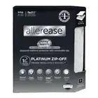 AllerEase Platinum Zip-Off Top Waterproof Mattress Protector King Size 360 De...