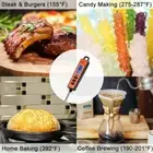 Digital Meat Thermometer Instant Read for Grilling Smoker Long Probe BBQ Grill
