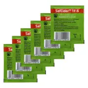 6X Fermentis Safcider TF-6 Tutti Frutti Cider Yeast 5g Home Brew Cider Yeast