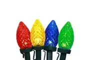 C9 Pinecone String Lights 50 LED Multicolour