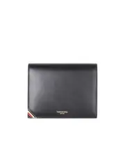 RWB stripe passport holder One size Black