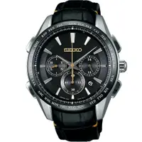 在飛比找PChome24h購物優惠-SEIKO Brightz 太陽能電波腕錶 8B92-0AP