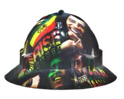 Cool Hard Hats Unisex BOB MARLEY Pro Choice Wide Hard Hat