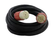 AC WORKS [L2130PR] SOOW 10/5 NEMA L21-30 30A 3-Phase 120/208V Industrial Rubb...