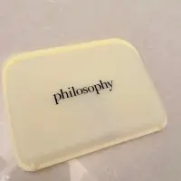 在飛比找蝦皮購物優惠-Philosophy 亮黃化妝包 果凍化妝包