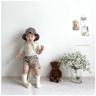 Nunubiel 無印拿鐵T恤《現貨》｜兒童衣服 韓國童裝 寶寶 嬰兒 兒童上衣 女童衣服 嬰兒衣服 寶寶衣服