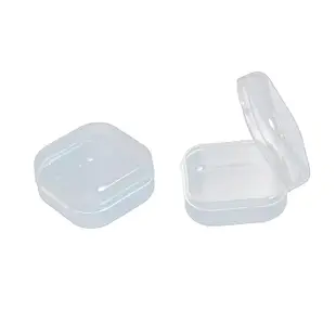 透明塑料小方盒 首飾盒 耳塞盒 pp迷你收納盒 魚鉤收納盒 戒指盒 耳環盒