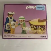 VTG Playmobil Toys Maid / stroller 5502 New Sealed Box