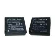 TWO (2) DMW-BLG10E BLG10GK Battery For Panasonic Lumix DMC-LX100 DC-GX9