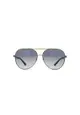 Tory Burch Women's Pilot Frame Gold Metal Sunglasses - TY6078