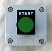 Start push button / switch, gate opener, New in box, Aust. Stock.
