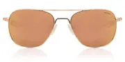 Randolph Engineering Aviator AF162 Men's Sunglasses Pink Size 55