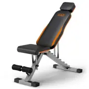 Lusper Adjustable Weight Bench Foldable - 660/800 Lb Stable Workout Bench, Ex...
