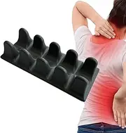 LeoLeozz Back Muscle Release Tool - Trigger Point Cellulite Massager,Full Back Stretcher, Hand-Held, Precise, Women Men, Back Neck, Fascia Health (Gray)