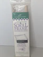 Homecrafters Needlework Scroll Frame Wood 4"x8"