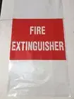 Bulk Buy 50 x Fire Extinguisher Bag UV Treated 4.5kg-9kg Protective Cover Large