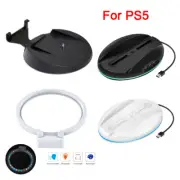 Vertical Stand Holder Console Dock Mount Base Support LED For PS5 Disc Version