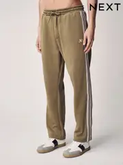 Neutral "Side Stripe Straight Leg Joggers " (B93715) | $58