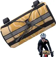 Bicycles Roll Bag,Reflective 2L Cycling Bikes Handlebar Frame Pouch | Cycling Scooter Crossbag Accessories Pouch for Outdoor, Cell Phone, Chargers, Sunglasses