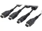 Tomee GBA SP/ GBA 4 Player Game Link Cable