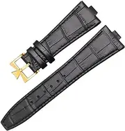 [GUMMMY] Genuine leather strap is suitable for Vacheron Constantin OVERSEAS Series 4500V 5500V P47040 stainless steel buckle