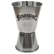 Bundaberg Bundy Rum Stainless Steel Double Jigger