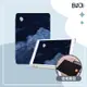 BOJI波吉｜iPad 5/6/7/8/9/Pro/Air/Mini  霧面背透 氣囊殼 平板保護套-藍雲層