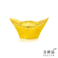 在飛比找momo購物網優惠-【金緻品】財源滾滾 黃金元寶 1.00錢(9999純金 非鍍