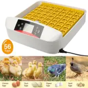 56 Egg Incubator Automatic Auto Turning Chicken Poultry Pigeon Quail Egg Hatcher