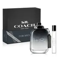 在飛比找PChome24h購物優惠-Coach 時尚經典男性淡香水禮盒-淡香水60ml