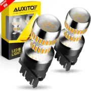 AUXITO Amber 3157 3156 T25 LED Turn Signal Parking Light Blinker Corner Bulbs 5H (for: Chrysler)