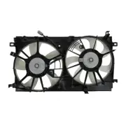 NEW DUAL RADIATOR AND CONDENSER FAN FITS TOYOTA PRIUS THREE 2016-17 16361-37060
