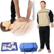 CPR Teaching Manikin, Professional Training First Aid Manikin Human Medical Model for First Aid Training
