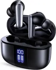 Studio-Quality Wireless Ear Buds with Deep Bass & Enhanced Audio Clarity, Blueto