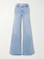 [FRAME] FRAME - Le Palazzo Mid-rise Flared Jeans - Light denim - 29 29 Blue