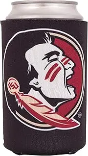 Desert Cactus Florida State University Can Insulator Beverage Cooler 1 Pack Foam Beverage Holder Seminoles FSU (1 Pack Can - Design A)