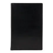 Pierre Cardin Leather Travel Passport Protected RFID Wallet Black