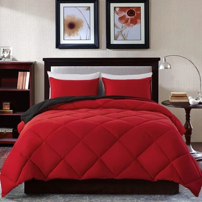 Decroom Lightweight Full Comforter Set with 2 Pillow Sham - 3 Pieces Set - Qu...