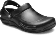 Crocs Unisex Bistro Clogs Slip Resistan BLACK US Men's 4 Women's 6 ~ EUR 36-37