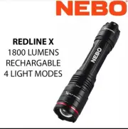 NEBO Redline X Rechargeable 1800 LUMEN LED Flashlight - NEB-FLT-0008
