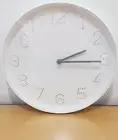 2 X IKEA TROMMA Silent Quartz Wall Clock 25cm Home Office Kitchen Bedroom