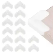 Corner Protectors 16Pcs Table Corner Protectors(L-shaped, White)