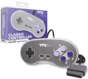 TTX Tech SNES Controller Grey MODEL : NXSNES-083 (849172011083) - [F33]