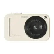 4K 48MP Digital Video Camera,2.4 Inch Screen,Auto Focus,16X Zoom For Travel Photography Kids Gift Student Color Beige 32G Memory Card Included