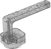 Suction Handle – Transparent Wall Mount, Heavy Duty Holder | No-Punching Suction Cup Hook Rack, Strong Grip Handle Accessory, for Bathroom Towel, Kitchen Organizer, Fridge Door, Smooth surfac Use