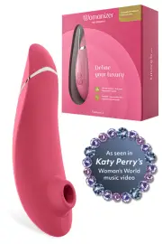 Womanizer Premium 2 Pleasure Air 6.1" Clitoral Stimulator with Autopilot