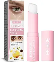 Retinol Eye Cream Stick,Retinol Anti-Aging Eye Cream for Dark Circles and Puffiness,Moisturizing Eye Cream Moisturizes, Tightens, Lightens Dark Circles