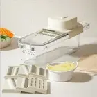 Multi Purpose Vegetable Slicer Cheese Grater with Container Mandoline Slicer