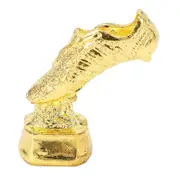Golden Boot Trophy Ornament Metal Award Model Football Fan Souvenir Decoration Gift
